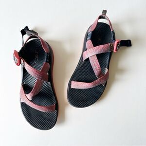Chaco Red Z1 Ecotread Adjustable Hiking Sandals